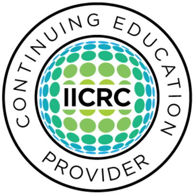 Logo with text 'Continuing Education Provider' and 'ICRC' inside a circular pattern.