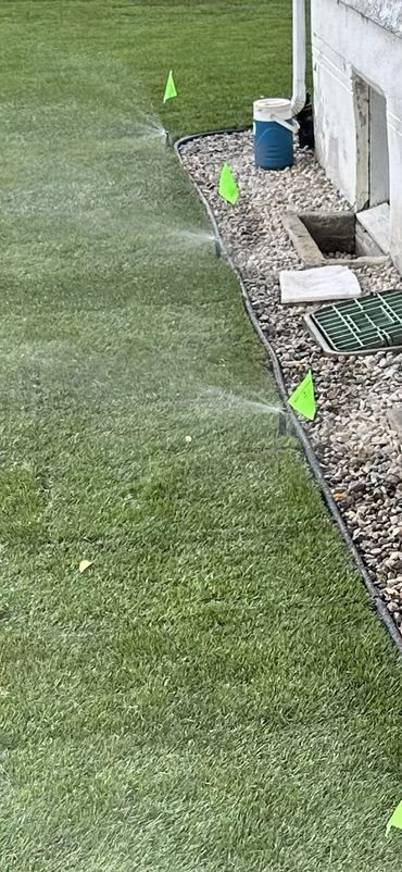 Image can be used for Irrigation repair or sprinkler blowout