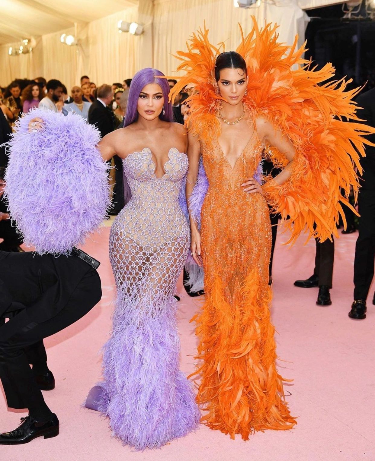 Met Gala, 2019: Kylie Jenner & Kendall Jenner. (Getty Images)