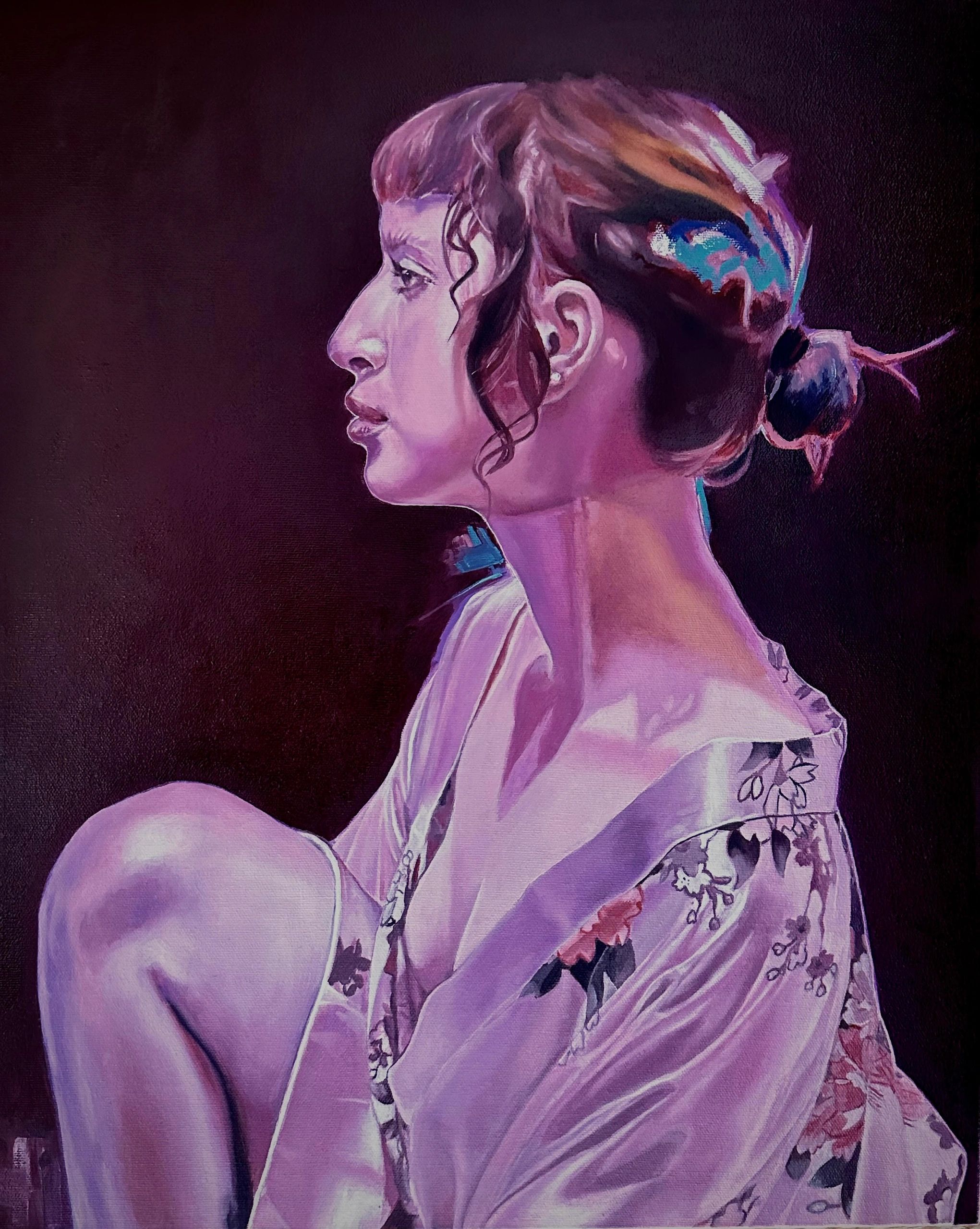 Heidi Bay Art - Cloe - Oil on Canvas - 20"x16