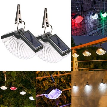 RGB solar wall light