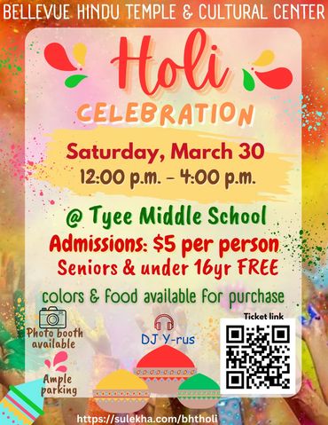 This our yearly Holi event.