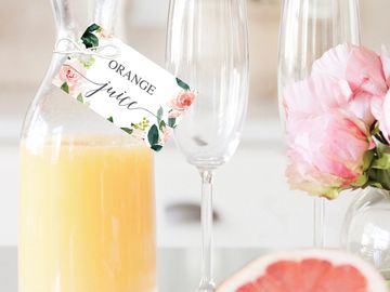 Mimosa or Momosa bar service available as an additional add on at Locale Studios Santa Clarita