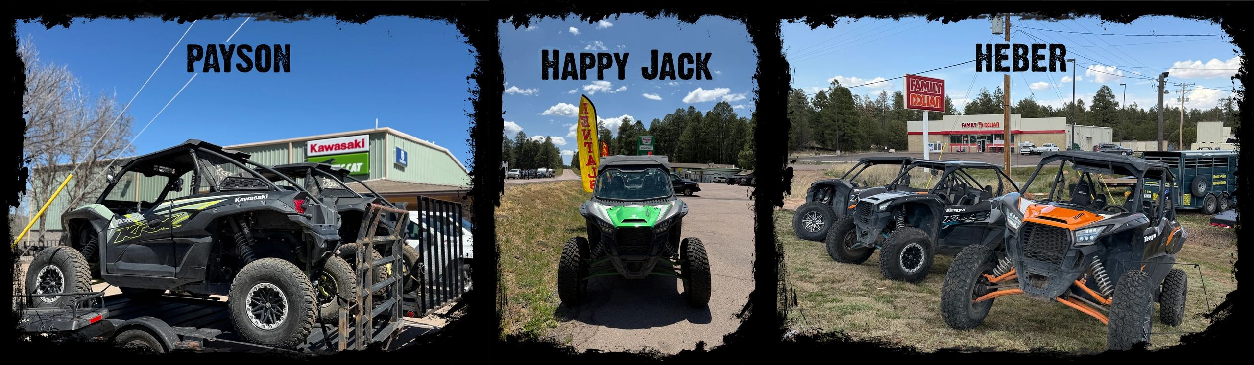 ATV Rentals in Payson, Heber, and Happy Jack Arizona