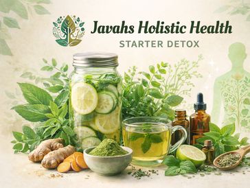 The Starter Detox focuses on digestive balance, hydration, and foundational detox support.