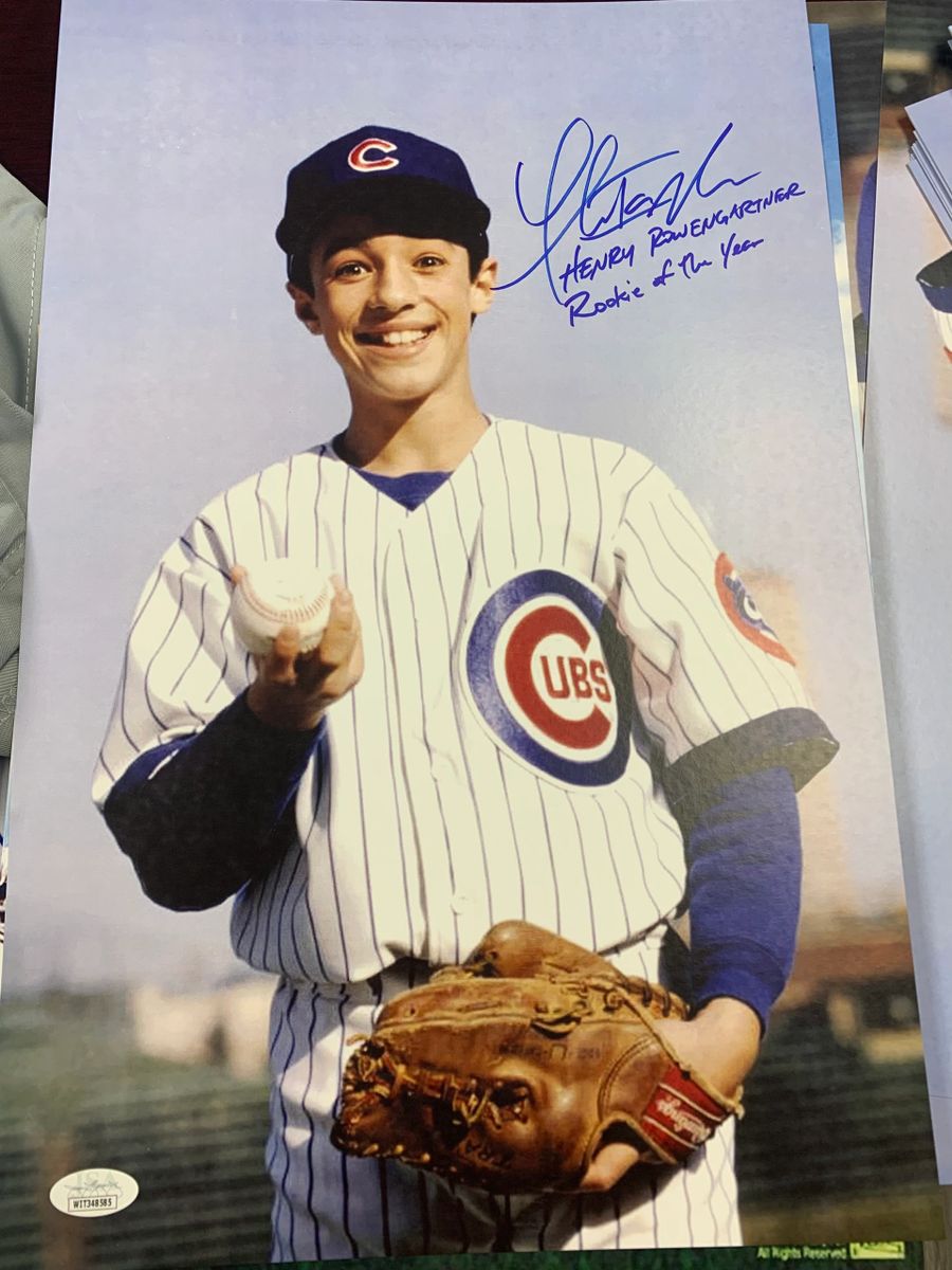 Rookie of the Year Thomas Ian Nicholas Henry Rowengartner Signed