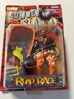 Godfather signed Road Rage Action Figure HOF 16 JSA Authenticated