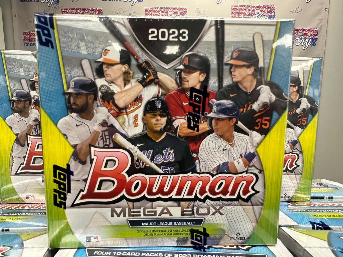 People Opening 2025 Bowman Baseball Mega Box