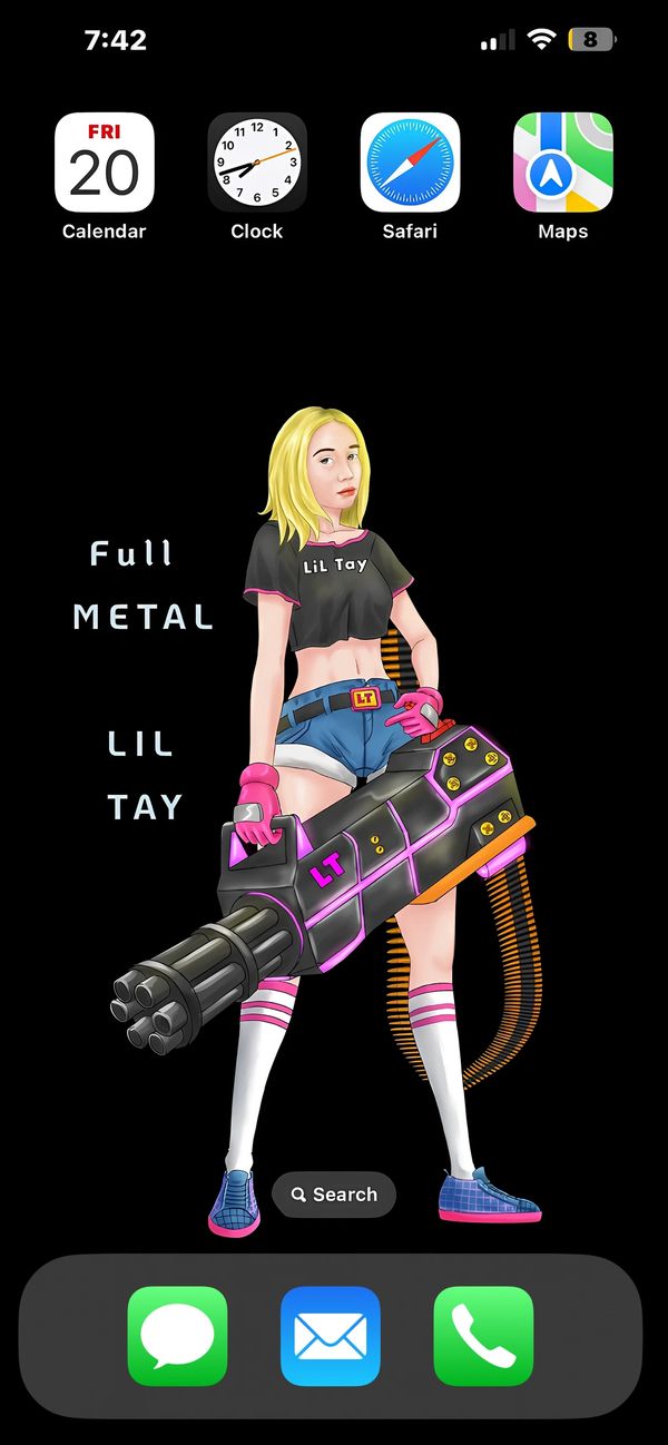 LiL Tay the original full metal cartoon free wallpaper