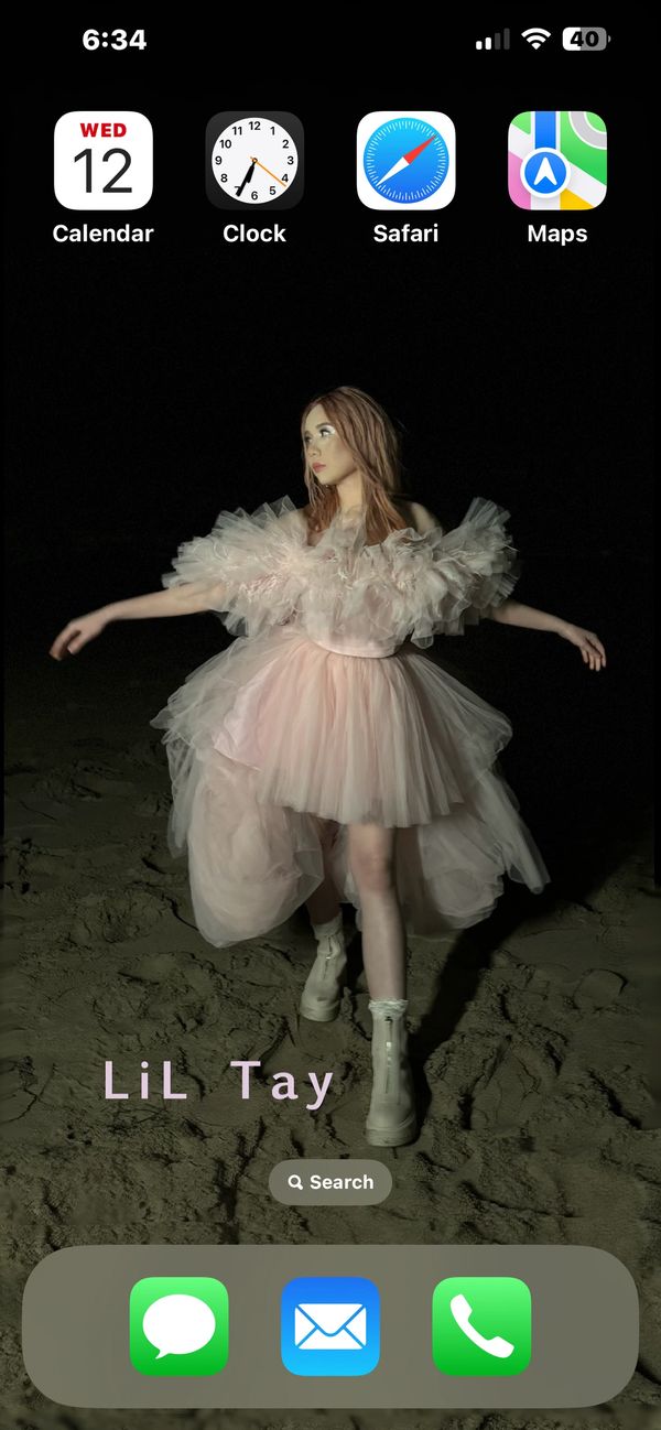 LiL Tay at the beach free wallpaper 