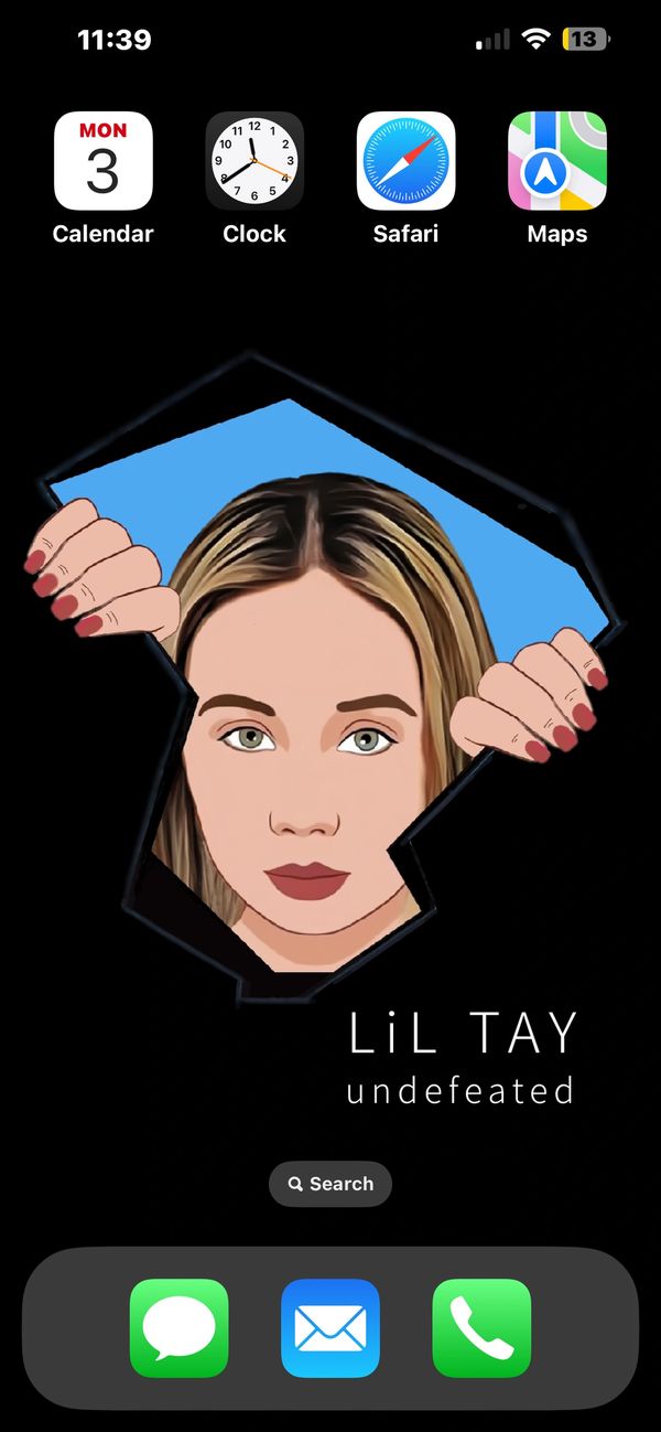 liltay undefeated cartoon free wallpaper 