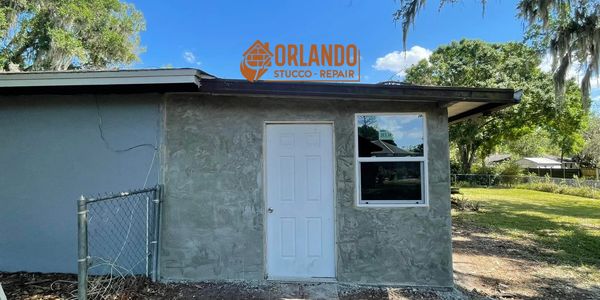stucco and window installation