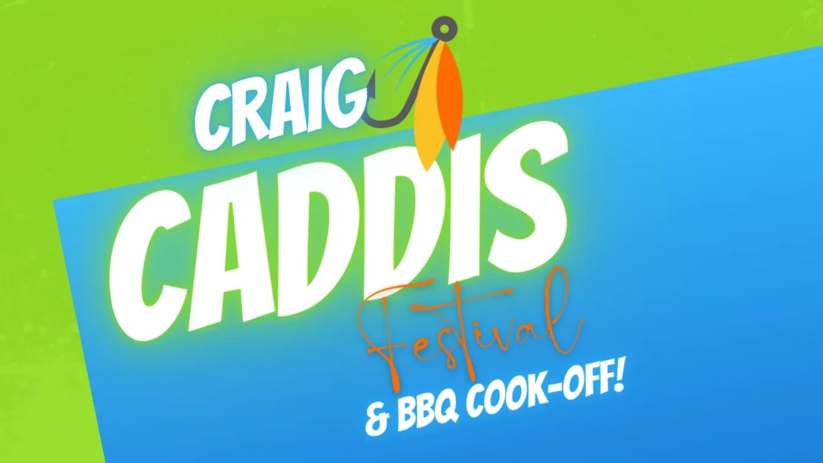 Craig Caddis Festival Logo for annual fundraiser in Craig, MT Montana