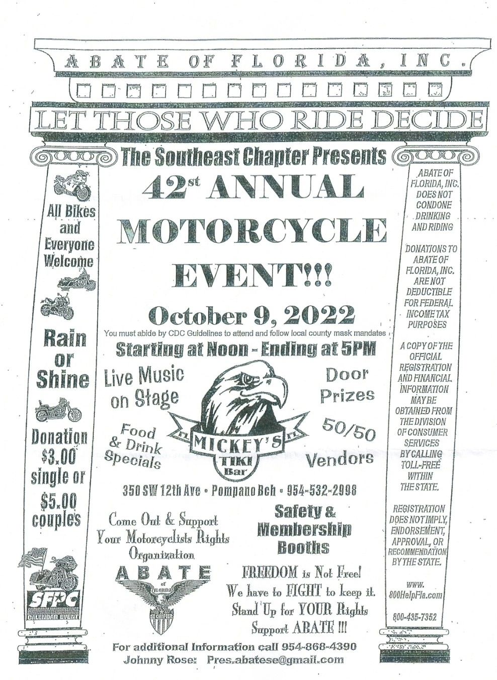 Abate Motorcycle Club Florida Reviewmotors.co