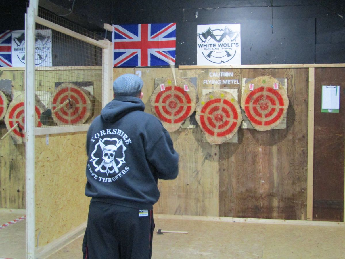 Knife & Axe Throwing Ticket, only purchase this , when you have