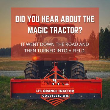 Li'l Orange Tractor | Dad Joke | The one about the magic tractor