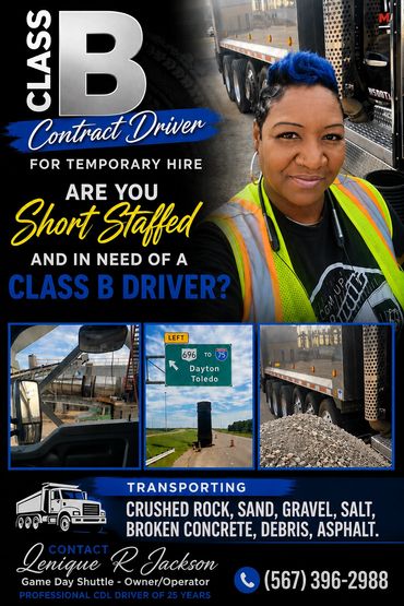 Class B Contract Driver needed for temporary hire.