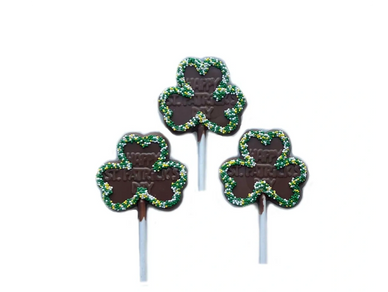 Shamrock Lollipops