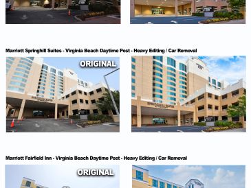 Marriott Exterior Complex Editing