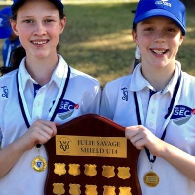 Olivia Turner (right) and Amelie O’Meara
