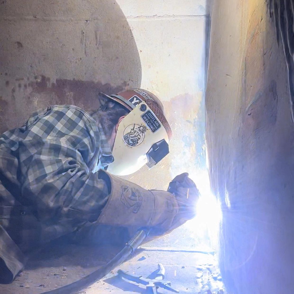 Tobey Welch, Owner and Operator of Welch Welding, LLC