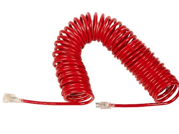 Tangle-Free Power Cord