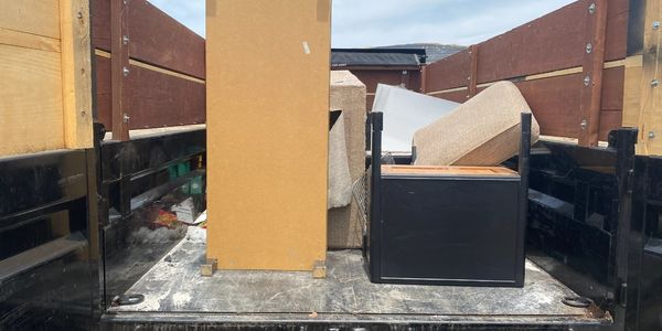 People also like furniture and other items removed as well.