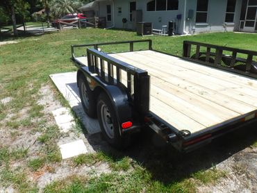 flatbed 10,400lb equipment trailer, admetalworks.com