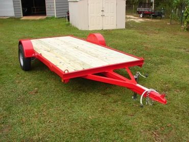 Flatbed 3500lb open trailer