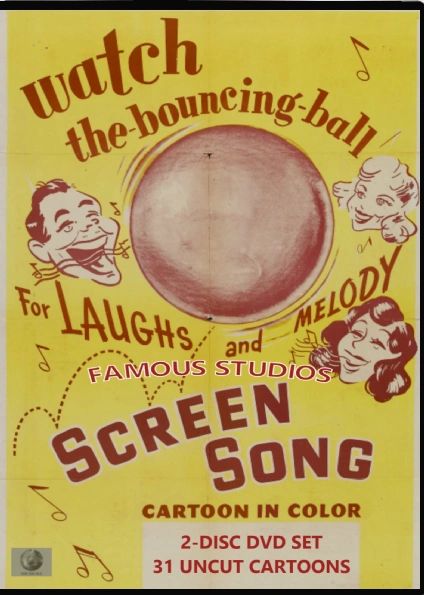 Famous Studios Screen Songs Classic Cartoon Collection 2-disc DVD set Famous Studios Screen Songs Classic Cartoon Collection 2-disc DVD set