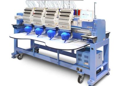 Embroidery machine ready to work for you 