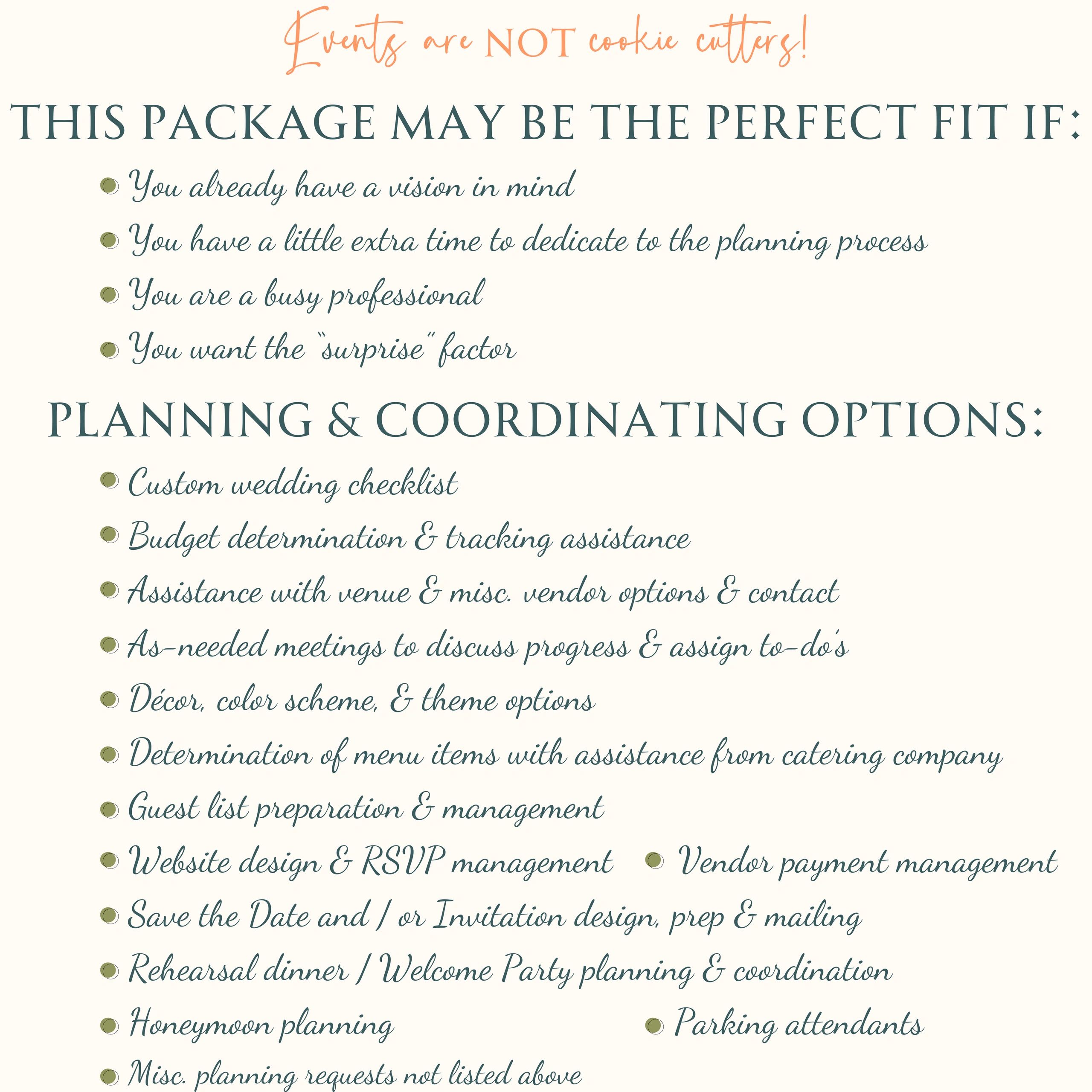 party planning