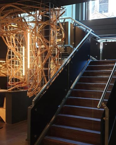 Matt black Balustrade