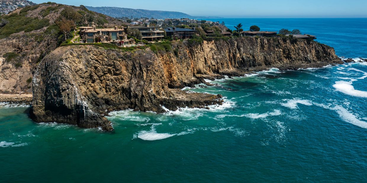 crystal cove beach front homes ocean view