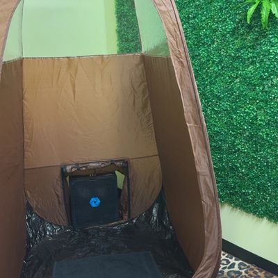 Tantrum Sunless spray tanning room