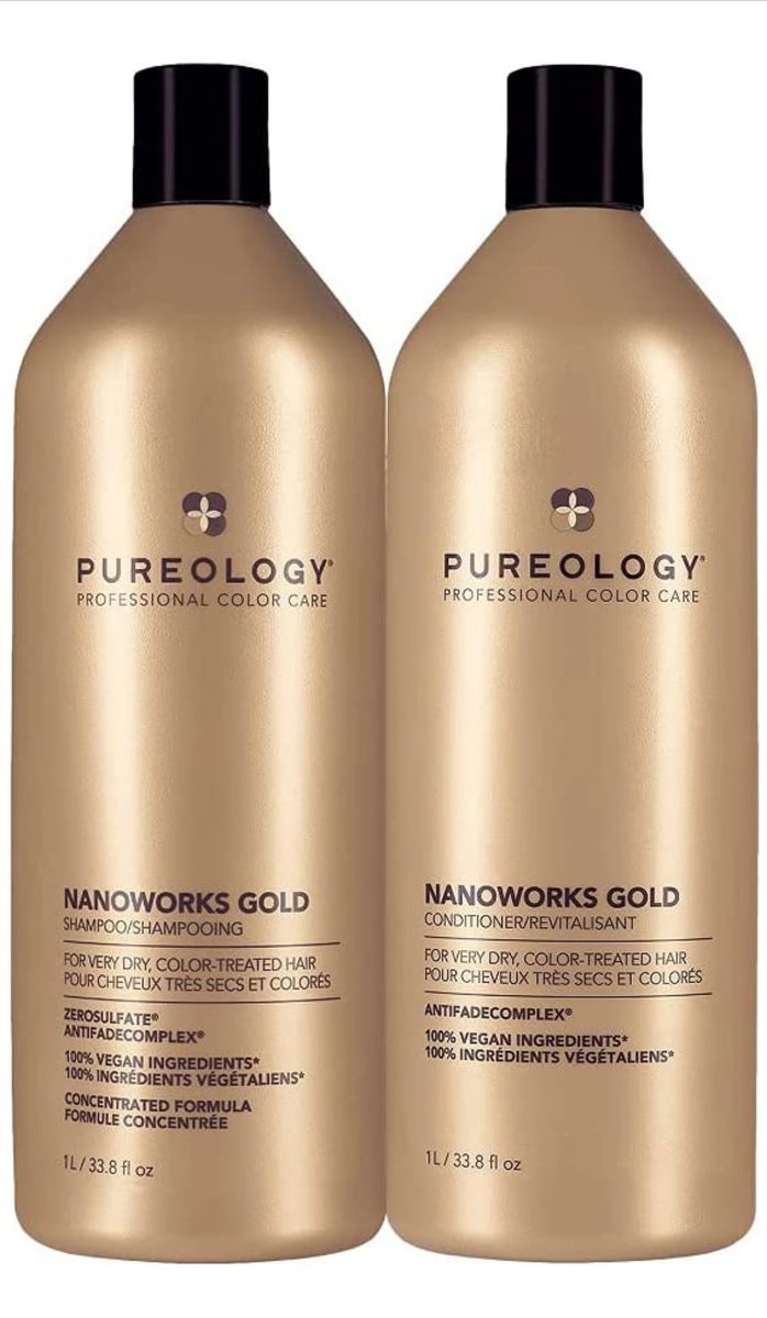 Pureology Gold Shampoo | For Very Dry, Hair|Renews Softness Shine