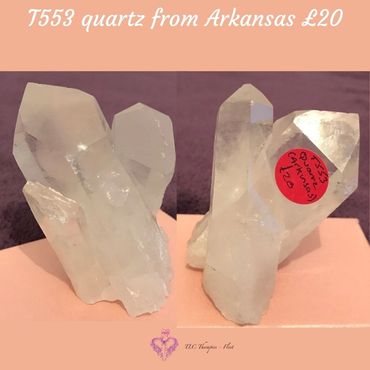 chunky quartz point cluster from Arkansas #quartz #crystal 204g