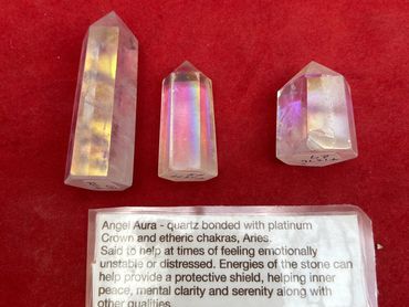 angel aura quartz