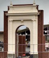 terra cotta rebuild arch in Edmonds Washington