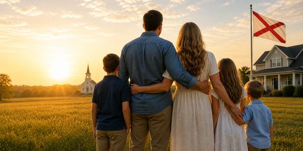 Church family in Alabama