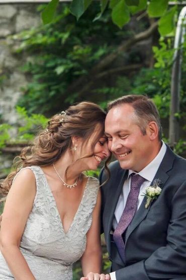 Kent Wedding. 

Soft tousled curls pinned loosely