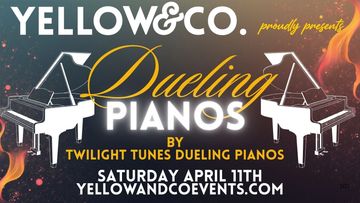 Dueling Pianos by Twilight Tunes  Mahomet Champaign Urbana.  Saturday April 11th 