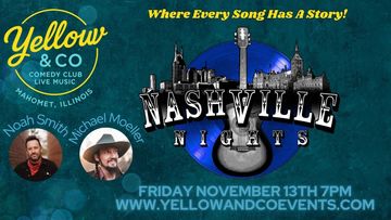 Nashville Nights Listening Room.  Friday Nov 13th 7pm. 