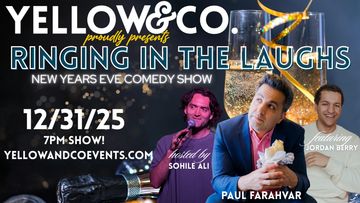 New Years Eve! Comedian Paul Farahvar 12/31/25 7pm