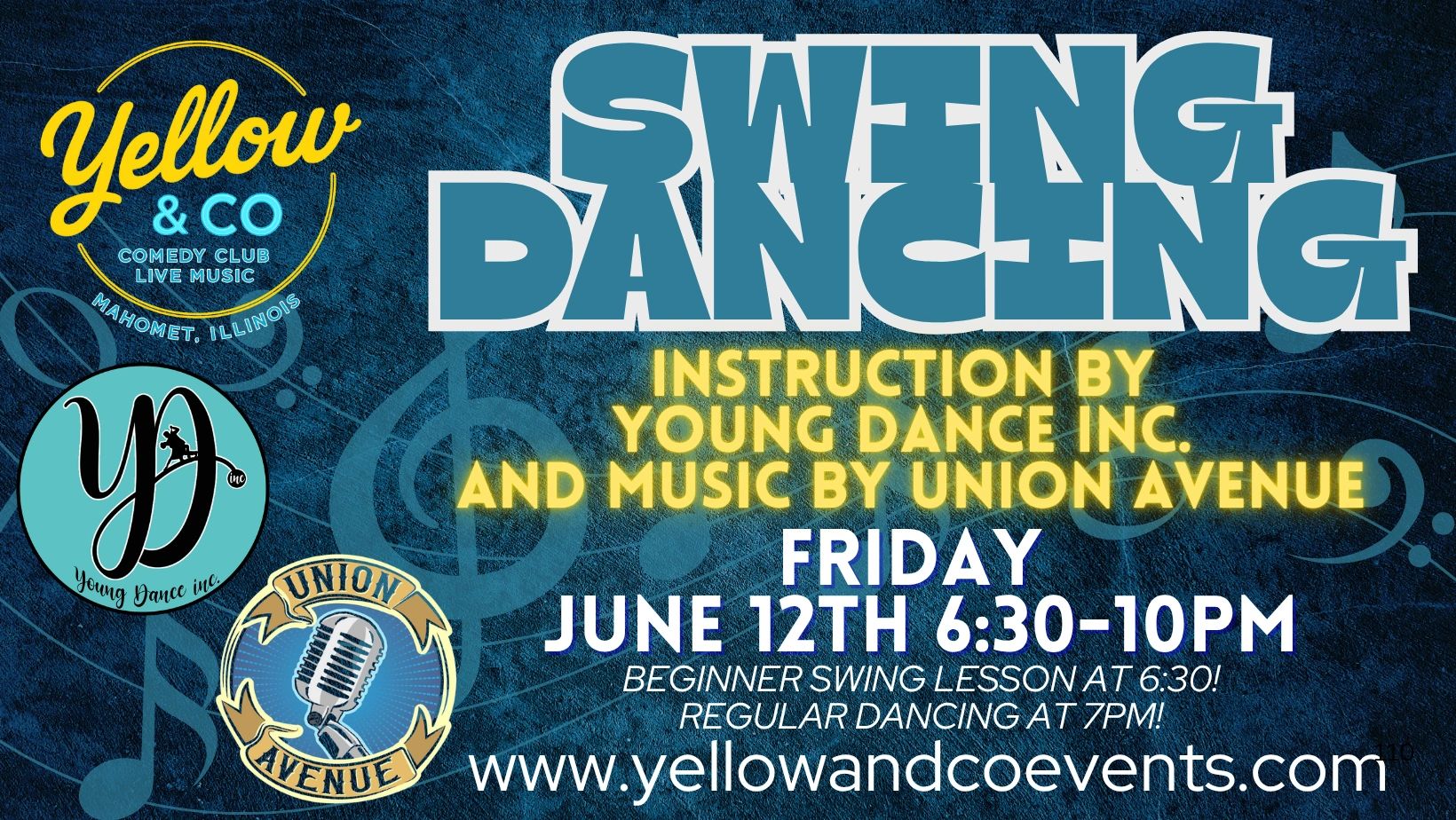 Swing Dancing by young dance inc.  Music by Union Avenue 6/12/26