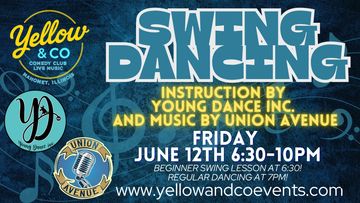 Friday june 12th swing dancing incl. instruction with music by union avenue