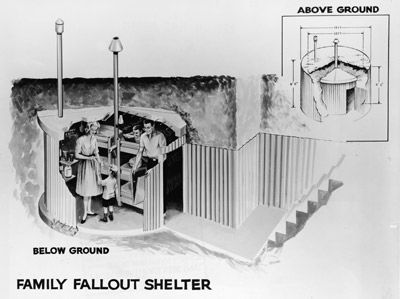 nuclear fallout shelters definition