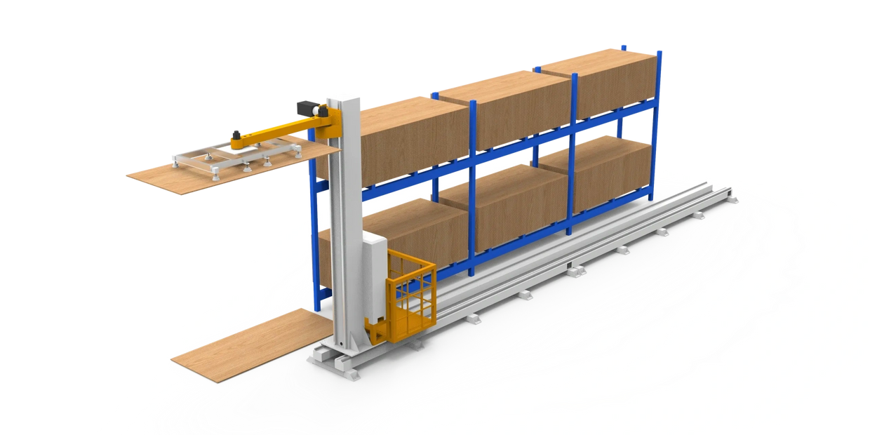 3D Automatic Panel Warehouse