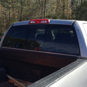 Power and Manual Sliding Back Glass 
