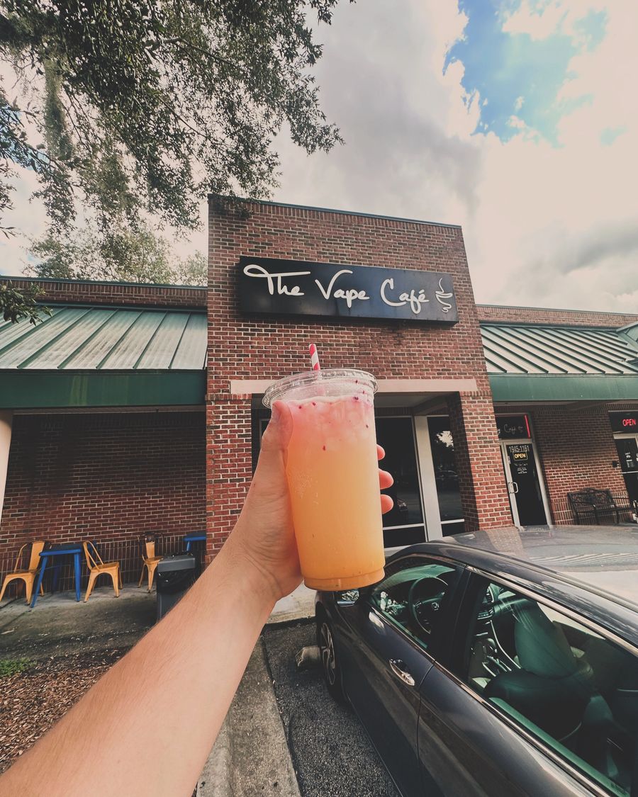 The Vape Cafe interior